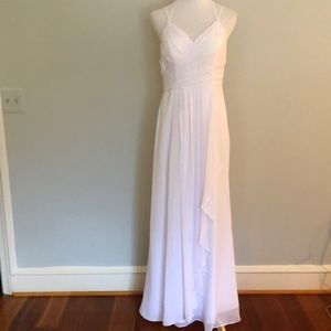 Flattering Formal White Dress